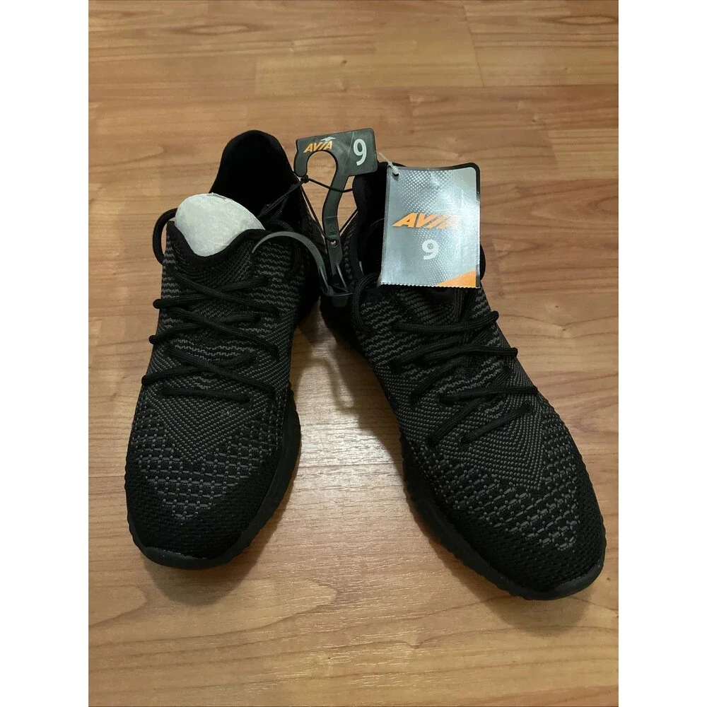 Avia Women's Memory Foam Athletic Sneakers Shoes Lightweight Black Gray - Picture 9 of 15